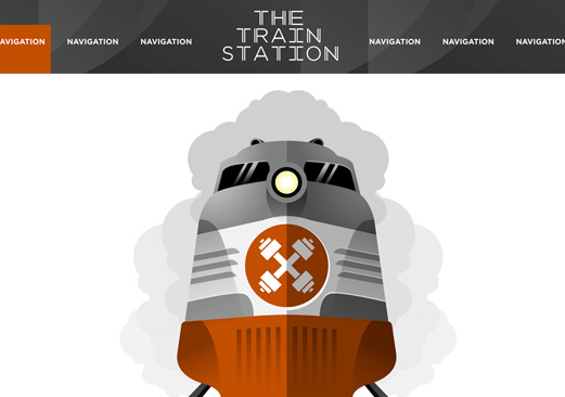 The Train Station - WordPress integration
